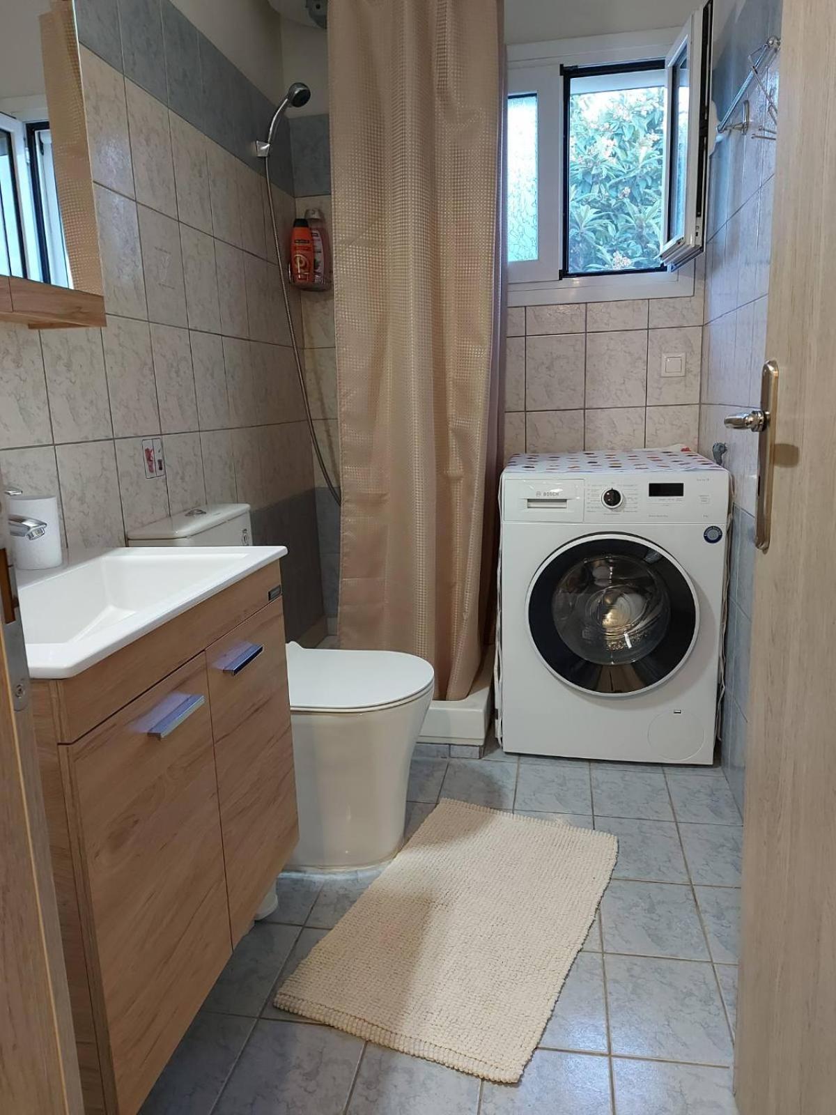 Niki Thalia Corfu Viros Apartment 1 Kastanéa Oda fotoğraf
